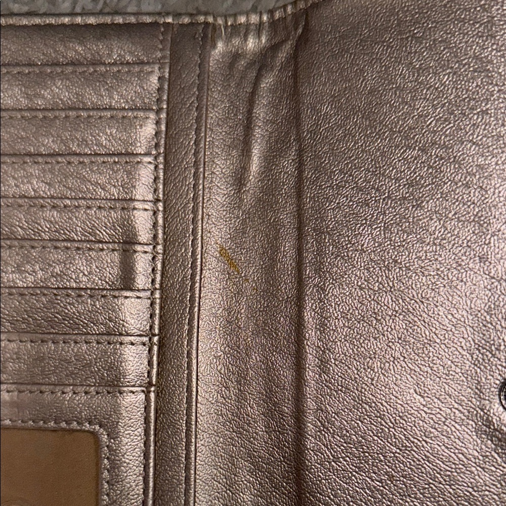 Nine West Red Quilted Wallet - Picture 3 of 5
